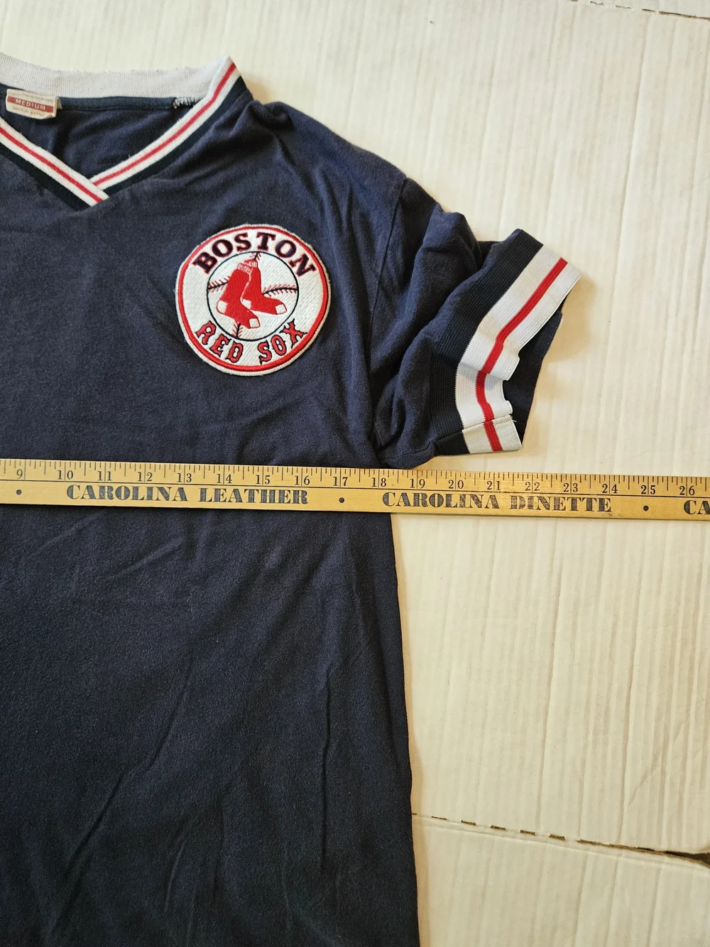 Boston Red Sox Retro-Style Warm Up Jersey Short Sleeves Mitchell & Ness Unisex M